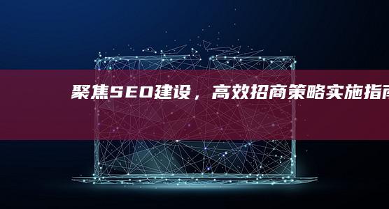 聚焦SEO建设，高效招商策略实施指南